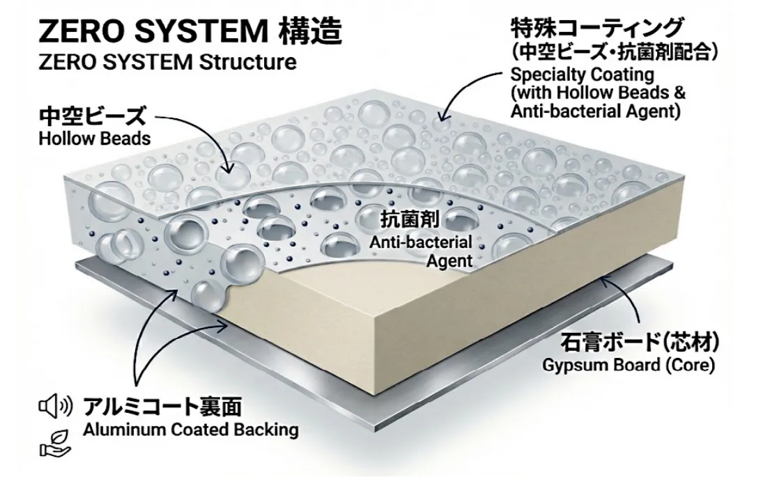 ZERO SYSTEM構造の画像